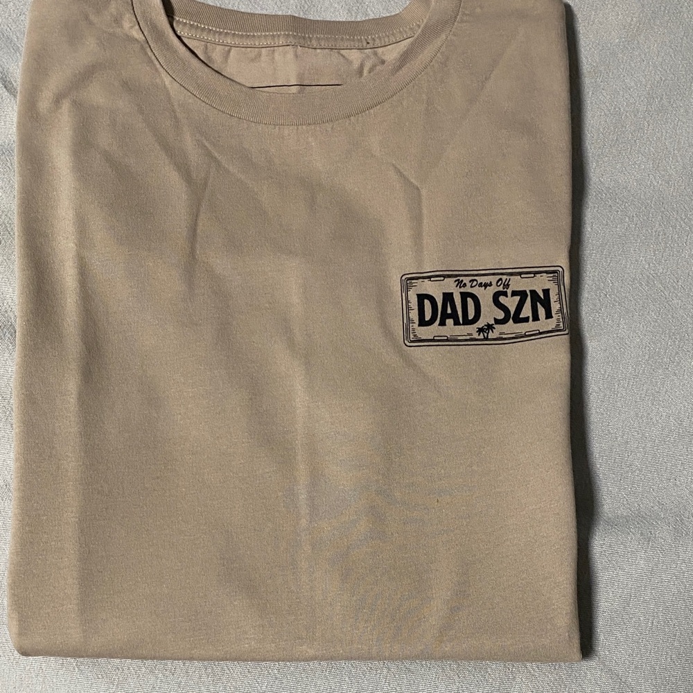 Tan Graphic T-Shirt (Dad SZN)